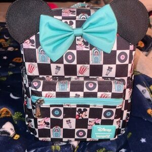 NWT Loungefly Disney Diner theme Backpack purse